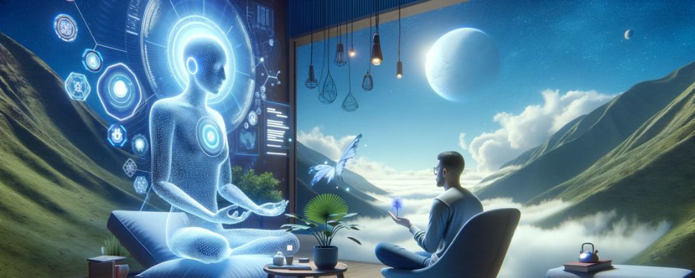 AI-Created Virtual Worlds for Therapy and Entertainment