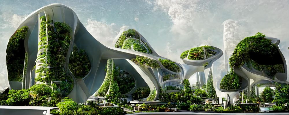 AI-Generated Architecture for Smart and Sustainable Cities